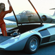 Illustration for article titled The Bertone Lancia Stratos HF Zero Was The Baddest Disco Spaceship Wedge
